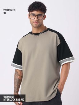 The Souled Store - Espresso Men Oversized T-Shirt