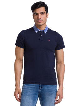 Parx - Dark Navy Blue Polo T-Shirt