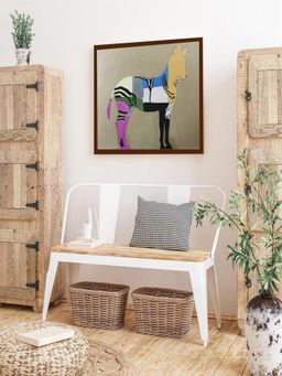 The Art House - Abstract Painting (30X40 Inches)