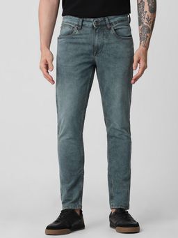 Mufti - Faded Teal Blue Jeans