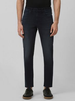 Mufti - Deep Indigo Blue Solid Jeans