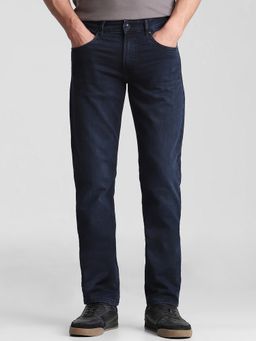 Mufti - Deep Indigo Blue Solid Jeans
