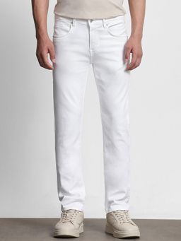 Mufti - Snow White Solid Jeans
