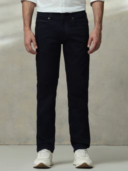 Mufti - Deep Indigo Blue Solid Jeans