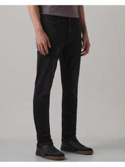 Mufti - Washed Charcoal Black Solid Jeans