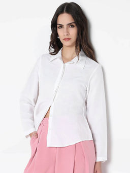 RAREISM - Women Appleby White Regular Shirt