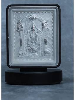 SAMIKA - 999 Silver Divya Goddess Mahalakshmi Blessing Frame