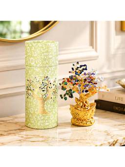 Voncasa - Gold Bonsai Style Crystal Tree