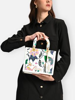 Lavie - X Payal Singhal Limited Edition Abutilon Women's Box Satchel Handbag (S)