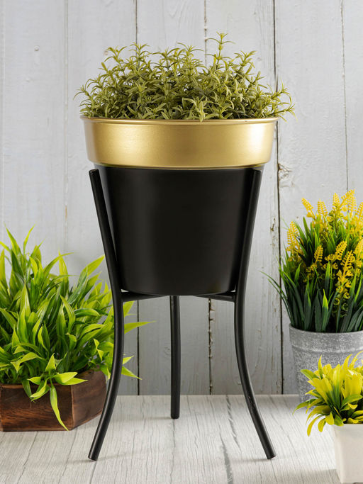 Metalsmith Multi-color Table Planter With Stand (large) (Set of 2)