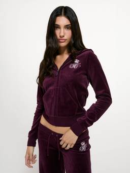 Juicy Couture - Purple Women's Script Robyn Hoodie