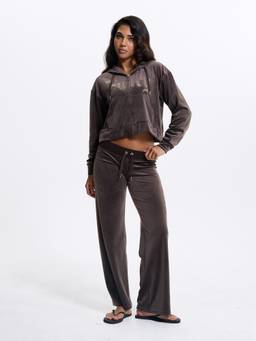 Juicy Couture - Brown Women's Iccle Old Gothi Hoodie