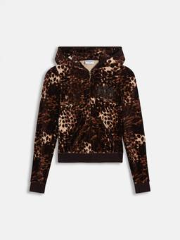 Juicy Couture - Brown Women's Animal Print Hoodie