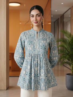 Mamicha - Sia Blue Top