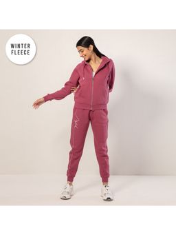 Nykd by Nykaa - Fleece Jacket-nyle147 Deco Rose