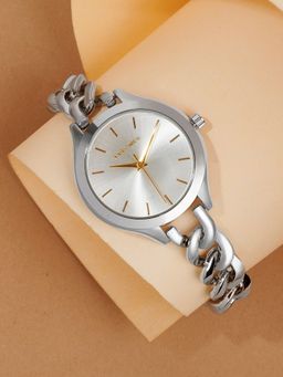 Joker and Witch - Joker & Witch Althea Silver Watch with Chain Link Strap-AMWW991 (M)