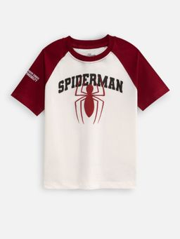 Napchief - Boys Off White Spidey Essential Colorblock T-shirt