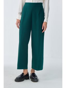 Cover Story - Green Wide Leg Culotte