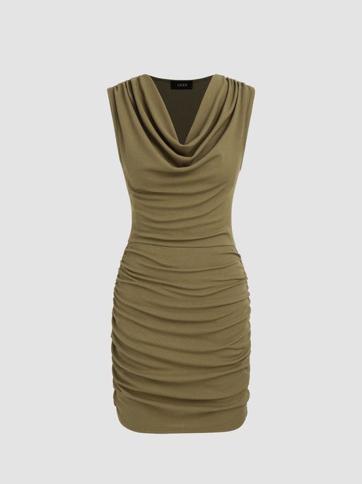 slim fit dress slacks Apple Cider Maxi Dress Olive main image 1