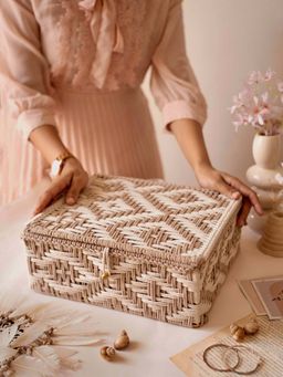 Karighar - Wabi Sabi Lid Basket