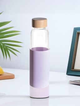The Better Home - Tbh Borosilicate Bottle- (Purple) (550ml)