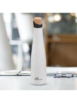 The Better Home - Insulated White Cork Bottle (500ml)