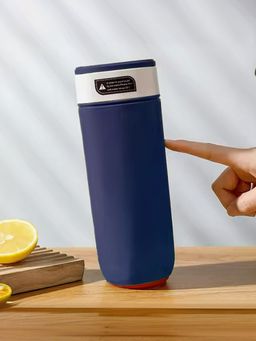 The Better Home - Water Bottle Anti Fall (Suction Bottom) Dark Blue