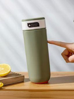 The Better Home - Water Bottle Anti Fall (Suction Bottom) Green