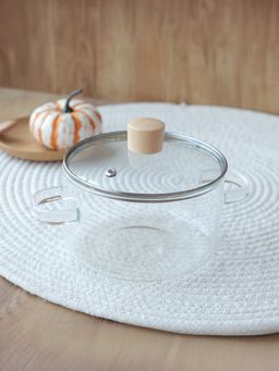 The Better Home - Borosilicate Pot Transparent