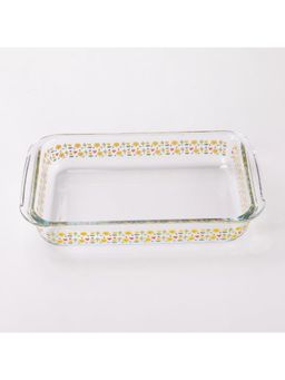 The Better Home - Borosilicate Printed Bake Dish Rectangular