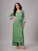 Green color option, Currently selected