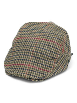 CHOKORE - Men Multi-Color Checks Houndstooth Ivy Cap