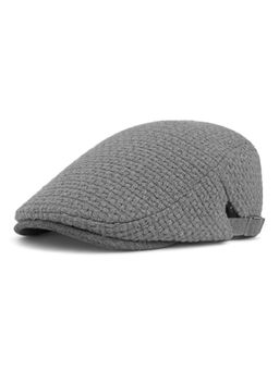 CHOKORE - Men Grey Classical & Comfortable Knitted Autumn Ivy Cap