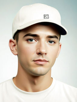 CHOKORE - Men Beige Solid Flap Top Baseball Cap