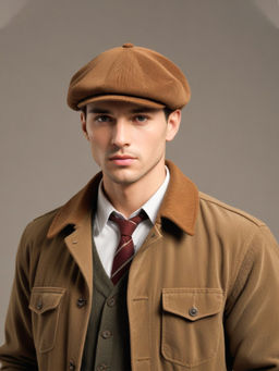 CHOKORE - Unisex Brown Brown Trendy & Stylish Breathable Cap