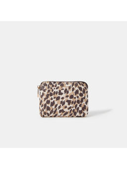 Accessorize London - Women Beige Cheetah Wallet