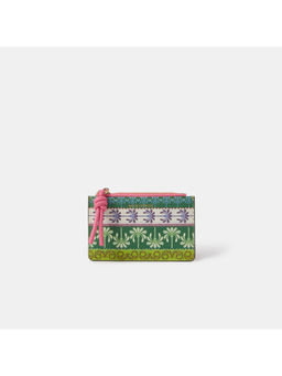 Accessorize London - Women Green Palma Printed Wallet