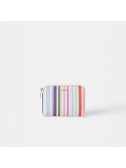 Accessorize London - Women Multi-Color Stripe Coin Purse