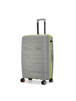 Nasher Miles - Grey Cannes Hard Sided Polypropylene Cabin Luggage Bag