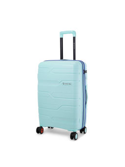 Nasher Miles - Blue Cannes Hard Sided Polypropylene Cabin Luggage Bag
