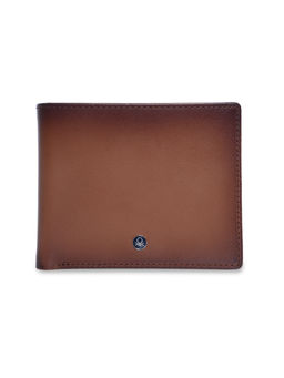 United Colors of Benetton - Men Sligo Brown Bi-Fold Leather Wallet