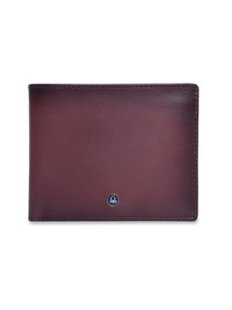 United Colors of Benetton - Men Sligo Wine Bi-Fold Leather Wallet