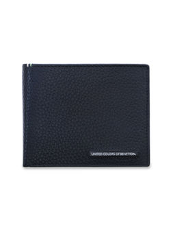 United Colors of Benetton - Men Tyrone Black Bi-Fold Leather Wallet