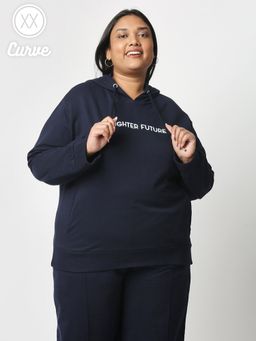 Twenty Dresses by Nykaa Fashion - Curve Turn Your Style Into Trend Basics Hoodie