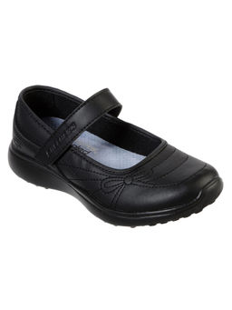 SKECHERS - Black Microstrides School Sweethear Solid Bellies