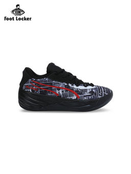 Puma - All-Pro NITRO Media Day Unisex Black Basketball Shoes
