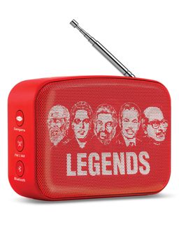 Saregama - Carvaan Mini 2.0 Malayalam- Music player with Bluetooth/ FM/AM/AUX (Sunset Red)