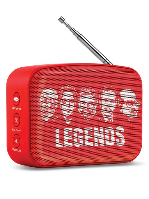 Saregama Carvaan Mini 2.0 Malayalam- Music player with Bluetooth/ FM/AM/AUX (Sunset Red)