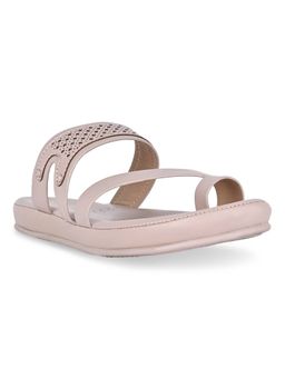 ROCIA - Lilac Women Laser Cut One Toe Flat Sandals