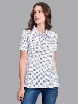 Beverly Hills Polo Club - White Polka Cheer Aop Polo